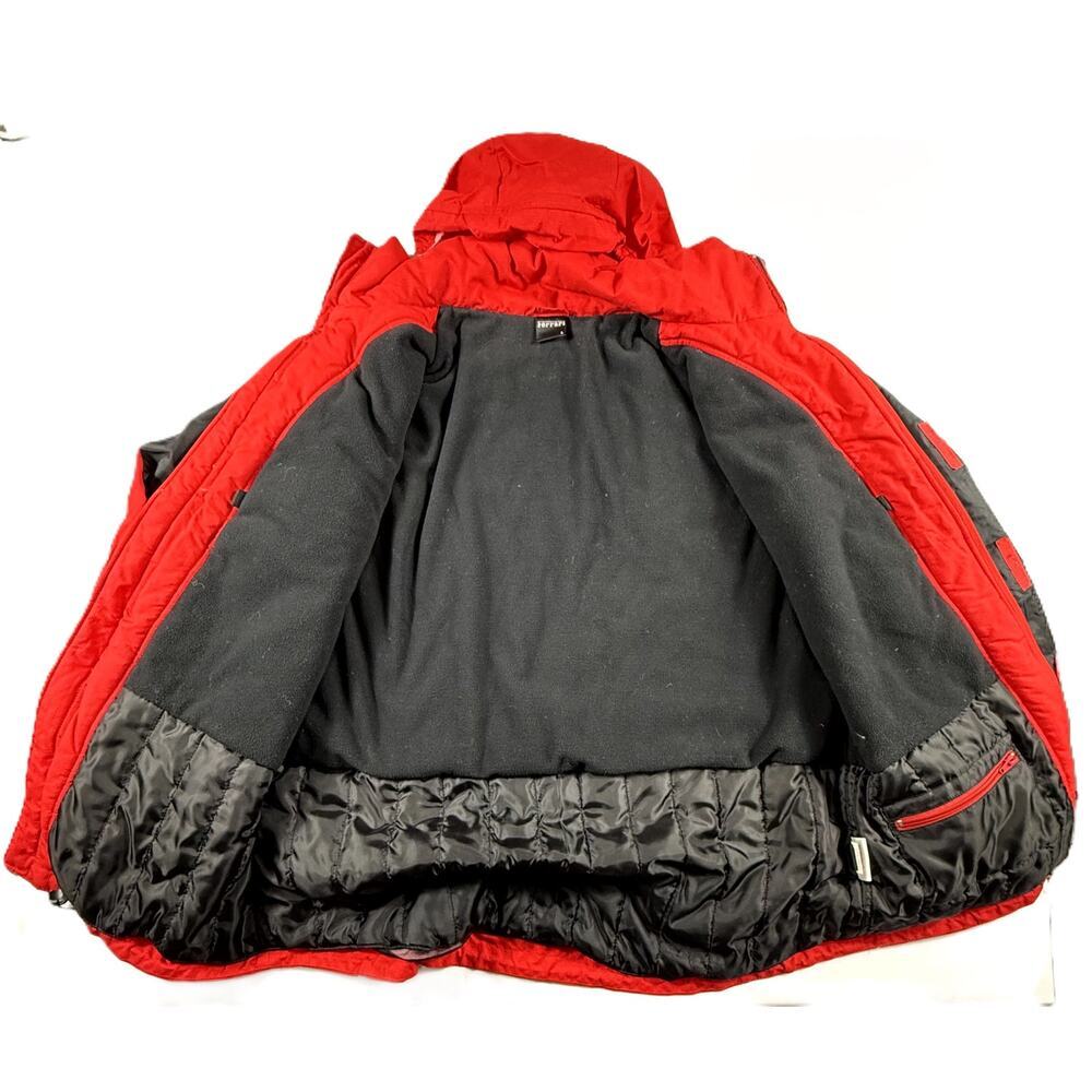 Ferrari Vintage 2002 men’s hooded full zip Racing Jacket Size L - Picture 15 of 16